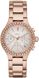 Часы наручные женские DKNY NY2261 кварцевые, с фианитами, цвет розового золота, США 1