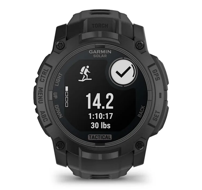 Смарт-годинник Garmin Instinct 3 (50 мм) Solar Tactical Edition чорний