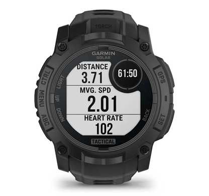 Смарт-годинник Garmin Instinct 3 (50 мм) Solar Tactical Edition чорний