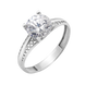 Серебряное кольцо 17 2