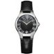 Часы наручные женские Aerowatch 06964 AA04 кварцевые с датой, черный кожаный ремешок 1