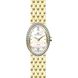 Часы наручные женские Continental 15001-LT202501 кварцевые, овальный корпус с фианитами, браслет, позолота 2