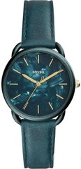 Часы наручные женские FOSSIL ES4423 кварцевые, кожаный ремешок, зеленые, США