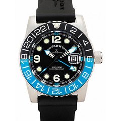 Годинники наручні чоловічі Zeno-Watch Basel 6349Q-GMT-a1-4, Airplane Diver Quartz GMT Points