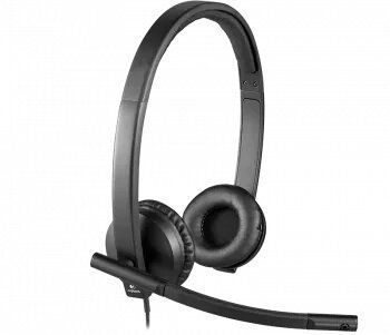 Стереогарнитура LOGITECH UC Corded Stereo USB Headset H570e (Leatherette Pad) - Business EMEA