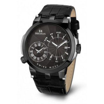 Часы наручные мужские Seculus 4511-5-775-751, Don Carlos Two-Time-Zone