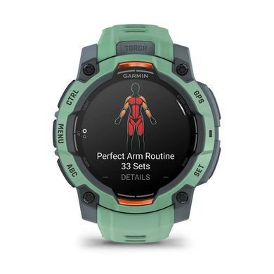 Смарт-годинник Garmin Instinct 3 (45 мм) AMOLED кольору неотропік