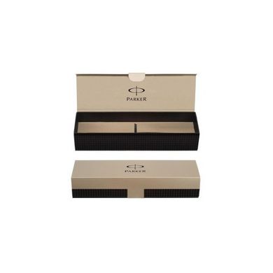 Ручка шариковая Parker Jotter Premium Satin Black SS Chiselled BP 15 332B