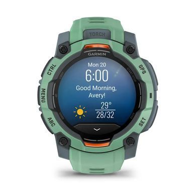Смарт-годинник Garmin Instinct 3 (45 мм) AMOLED кольору неотропік