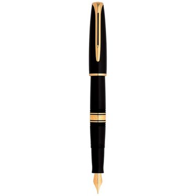 Перьевая ручка Waterman Charleston Black FP F GT 11 300