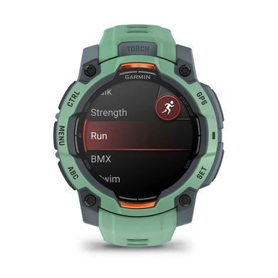Смарт-годинник Garmin Instinct 3 (45 мм) AMOLED кольору неотропік