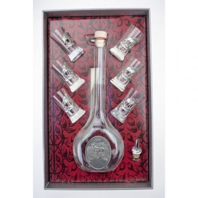 Набір з графина і шести чарок &laquo;Олень&raquo; 15154 Artina Schnaps Set 8 pcs &bdquo;Deer&ldquo; 36 cm