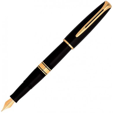 Перьевая ручка Waterman Charleston Black FP F GT 11 300