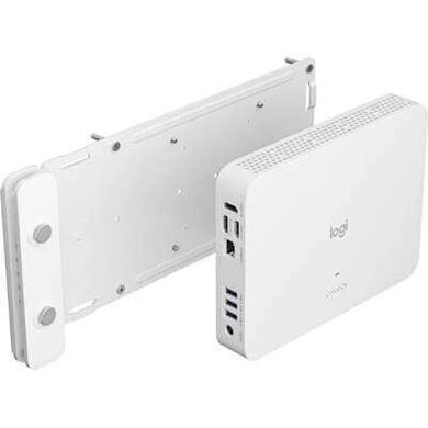 Монтажний кронштейн із фіксатором кабелю для міні-ПК LOGITECH TAP PC MOUNT - OFFWHITE - WW