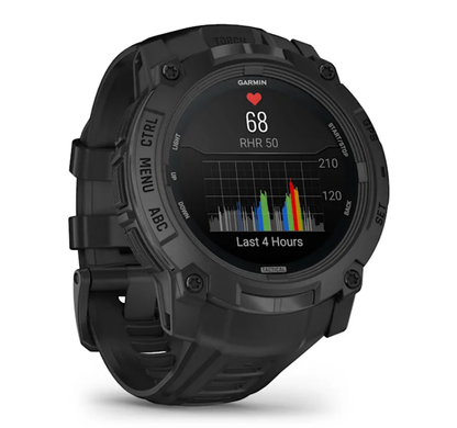 Смарт-годинник Garmin Instinct 3 (50 мм) AMOLED Tactical Edition чорний