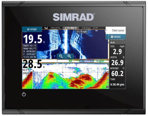 Ехолот Simrad GO5 XSE (без датчика)