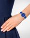 Часы наручные женские DKNY NY2675 кварцевые с синим кожаным ремешком, США 3