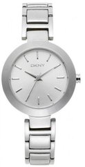 Часы наручные женские DKNY NY2398 кварцевые на браслете, серебристые, США