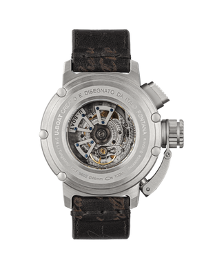Часы наручные мужские U-BOAT 9602 CHIMERA 46MM SS BLU S/N:027