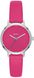 Годинники наручні жіночі DKNY NY2674 кварцові з рожевим шкіряним ремінцем, США 1
