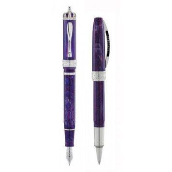 Ручка пір'яна + ролер&nbsp;65461PDA55F 60th AN.RY JUBILEE SET ROYAL PURPLE F