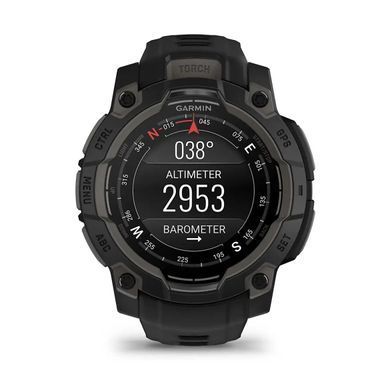 Смарт-годинник Garmin Instinct 3 (45 мм) AMOLED чорний