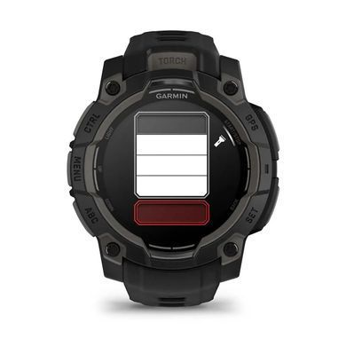 Смарт-годинник Garmin Instinct 3 (45 мм) AMOLED чорний