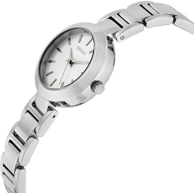 Часы наручные женские DKNY NY2398 кварцевые на браслете, серебристые, США