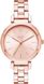 Часы наручные женские DKNY NY2584 кварцевые, на браслете, цвет розового золота, США 1