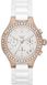 Часы наручные женские DKNY NY2225 кварцевые, белые, керамический ремешок 1