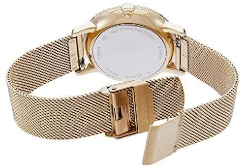 Часы наручные женские FOSSIL ES4366 кварцевые, "миланский" браслет, США