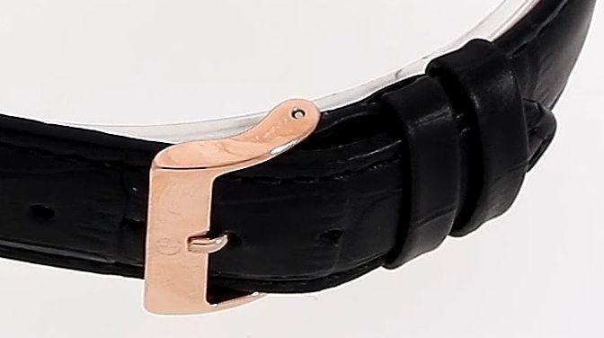 Часы наручные мужские Claude Bernard 85017 37R NIR3, механика с автоподзаводом, открытое сердце, черный ремень