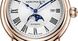 Часы наручные мужские Aerowatch 77983 RO01, механика с автоподзаводом, с датой и фазой Луны, розовая позолота 2