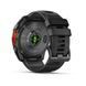 Смарт-часы Garmin Fenix 8 &ndash; 51 мм, AMOLED, сланцево-серые с черным силиконовым ремешком