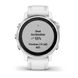 Смарт-годинник Garmin Fenix 6S сріблястий з білим ремінцем 7
