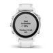 Смарт-часы Garmin Fenix 6S серебристые с белым ремешком