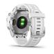 Смарт-годинник Garmin Fenix 6S сріблястий з білим ремінцем 9