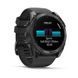Смарт-часы Garmin Fenix 8 &ndash; 51 мм, AMOLED, сланцево-серые с черным силиконовым ремешком