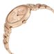 Часы наручные женские DKNY NY2584 кварцевые, на браслете, цвет розового золота, США 3