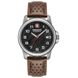 Часы наручные мужские Swiss Military-Hanowa 06-4231.7.04.007 кварцевые, коричневый ремешок из кожи, Швейцария 2