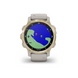 Смарт-годинник Garmin Descent Mk2S Light Gold зі світло-пісочним силіконовим ремінцем 8