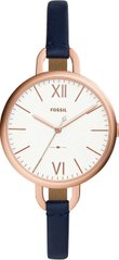 Часы наручные женские FOSSIL ES4355 кварцевые, кожаный ремешок, США