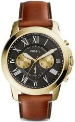 Часы наручные мужские FOSSIL FS5297 кварцевые, ремешок из кожи, США
