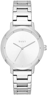 Часы наручные женские DKNY NY2635 кварцевые, на браслете, серебристые, США