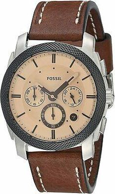 Часы наручные мужские FOSSIL FS5620 кварцевые, ремешок из кожи, США