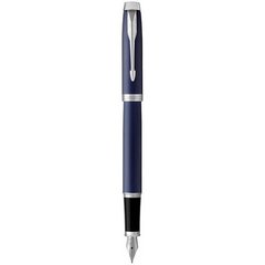 Ручка перьевая Parker IM 17 Blue CT FP F 22 411 с латунным корпусом и стальным пером