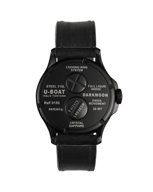 Годинник наручний чоловічий U-BOAT 9180 DARKMOON 44MM PANTERA