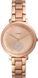 Часы наручные женские FOSSIL ES4438 кварцевые, на браслете, цвет розового золота, США 1