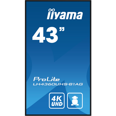Інформаціїйний дисплей iiyama ProLite LH4360UHS-B2AG