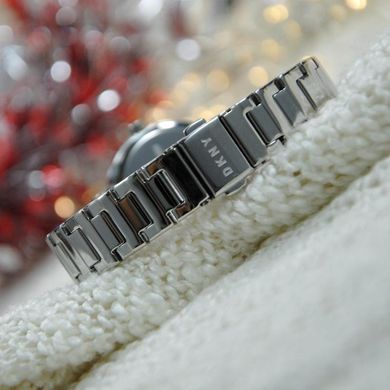 Часы наручные женские DKNY NY2635 кварцевые, на браслете, серебристые, США